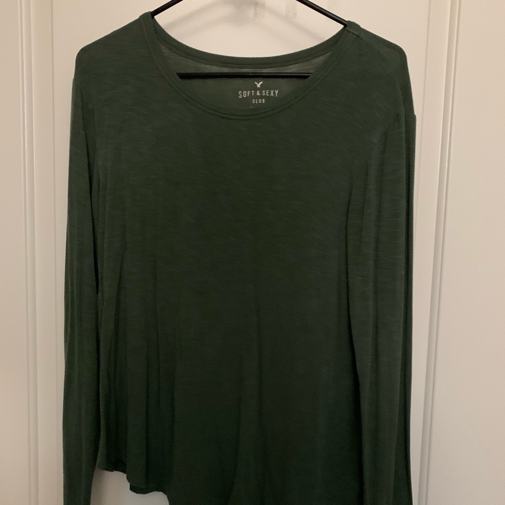 Dark green long sleeve